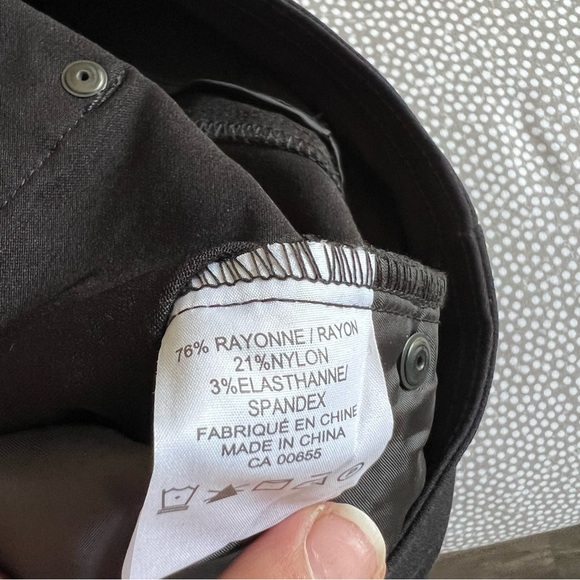 NWT Addition Elle perfect fit pull on black pants straight leg size 18 regular - Picture 9 of 12